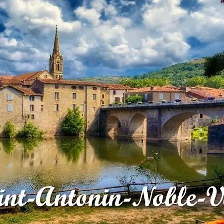 De Lacrouzette Avec Piscine Chauffee Dom wakacyjny Saint-Benoit-de-Carmaux