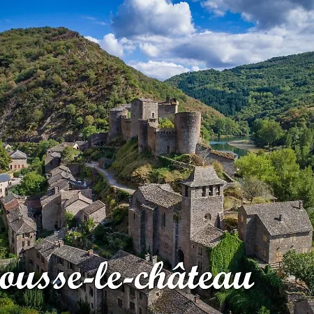 De Lacrouzette Avec Piscine Hébergement de vacances *