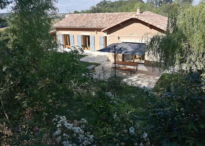 De Lacrouzette Avec Piscine Chauffee Et Bain Balneo Proche D'albi Vakantiehuis *