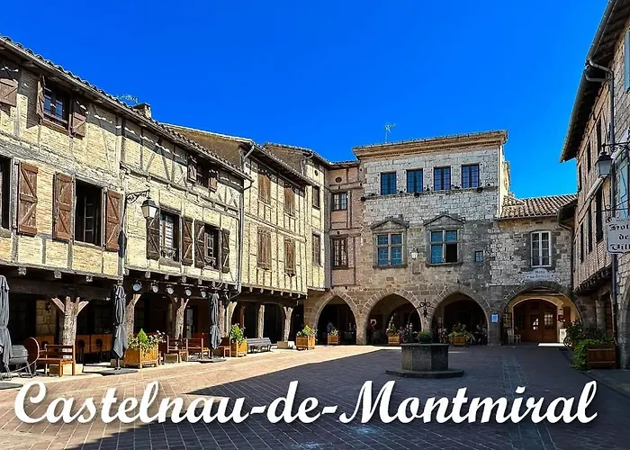 Vakantiehuis De Lacrouzette Avec Piscine Chauffee Et Bain Balneo Proche D'albi