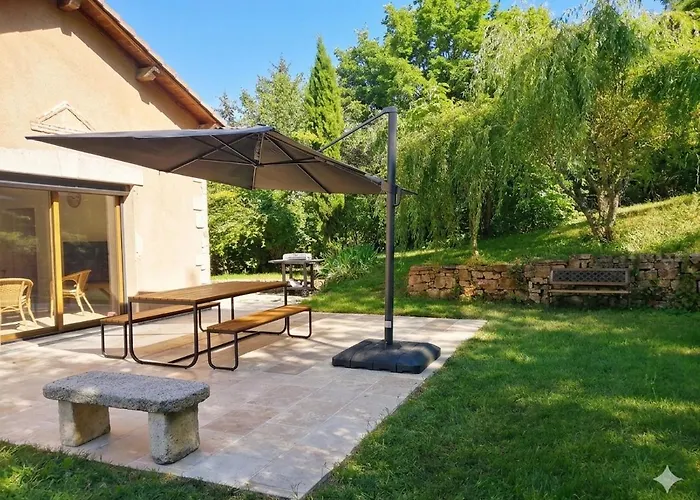 De Lacrouzette Avec Piscine Chauffee Et Bain Balneo Proche D'albi